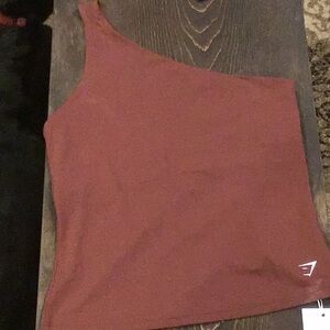 Gymshark one shoulder tank